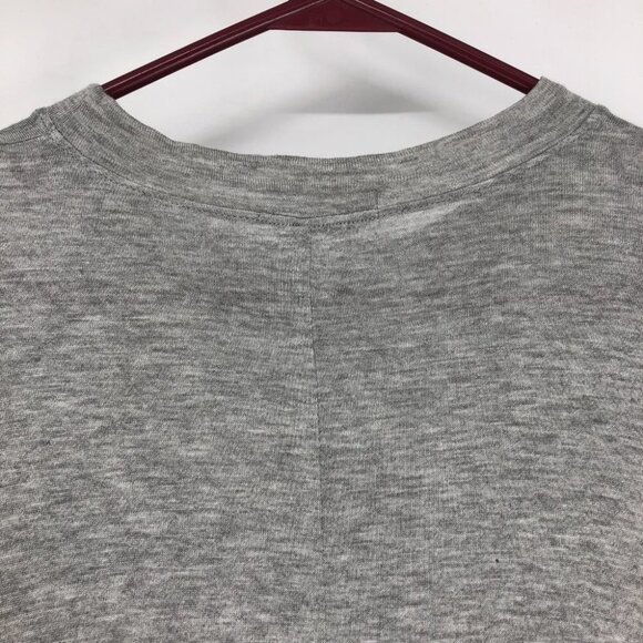 Urban Outfitters Cooperative Light  Gray Flowy Mockneck Short sleeve T-shirt S - Picture 9 of 13